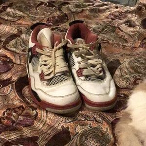 The shoes are men’s shoes were bought from thrift store